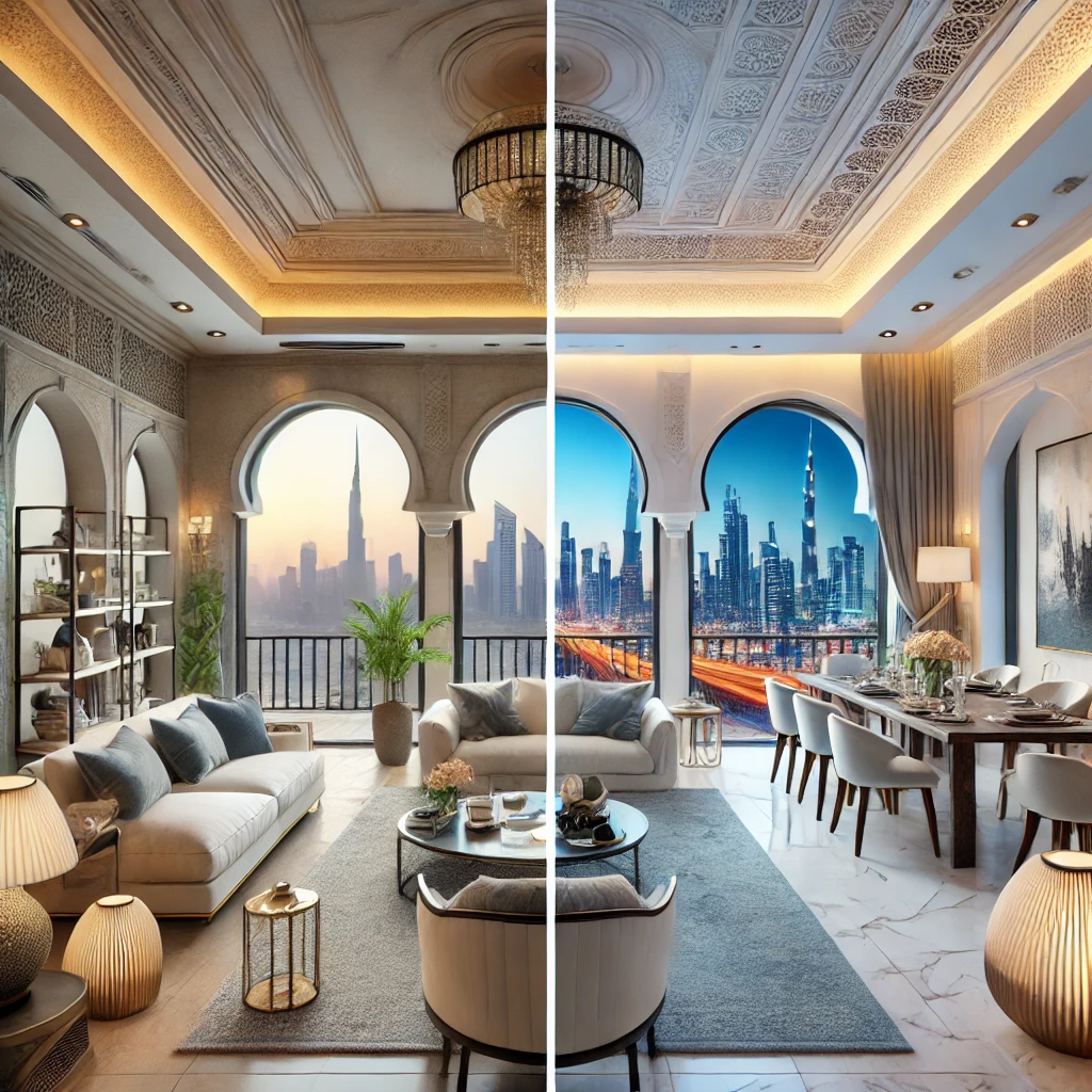 interior design and villa value