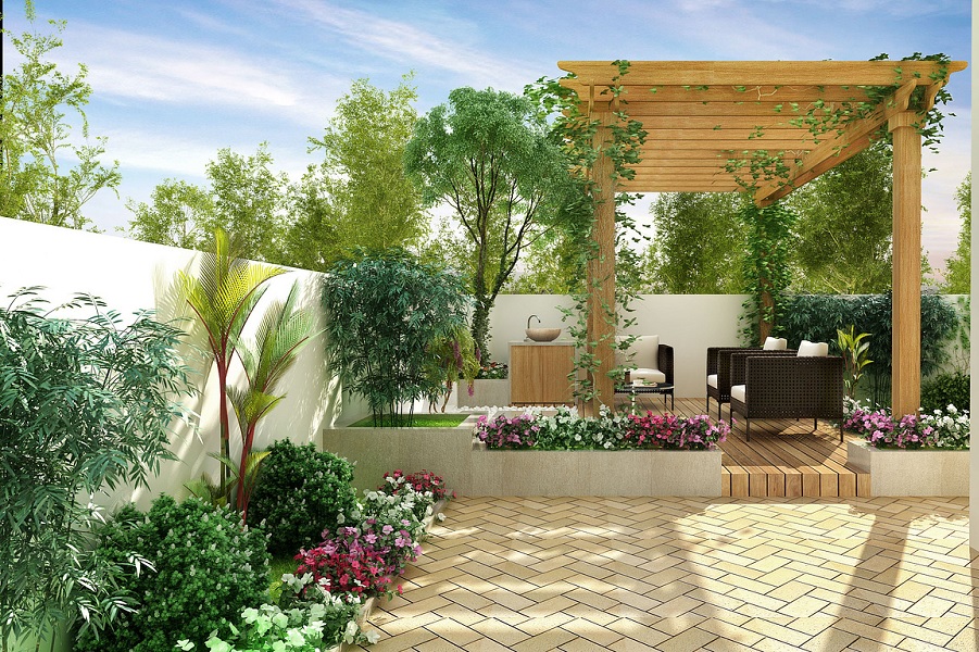 Villa Landscaping in Dubai