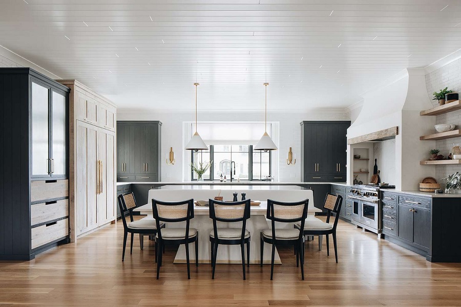 Backsplashes and Flooring that Command Attention