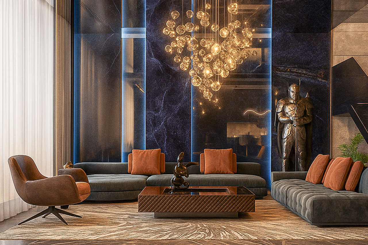 luxury boutique interior design in Tehran