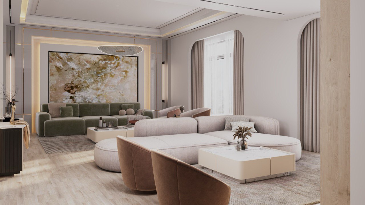 Modern Apartment Interior Design in Jumeirah, Dubai