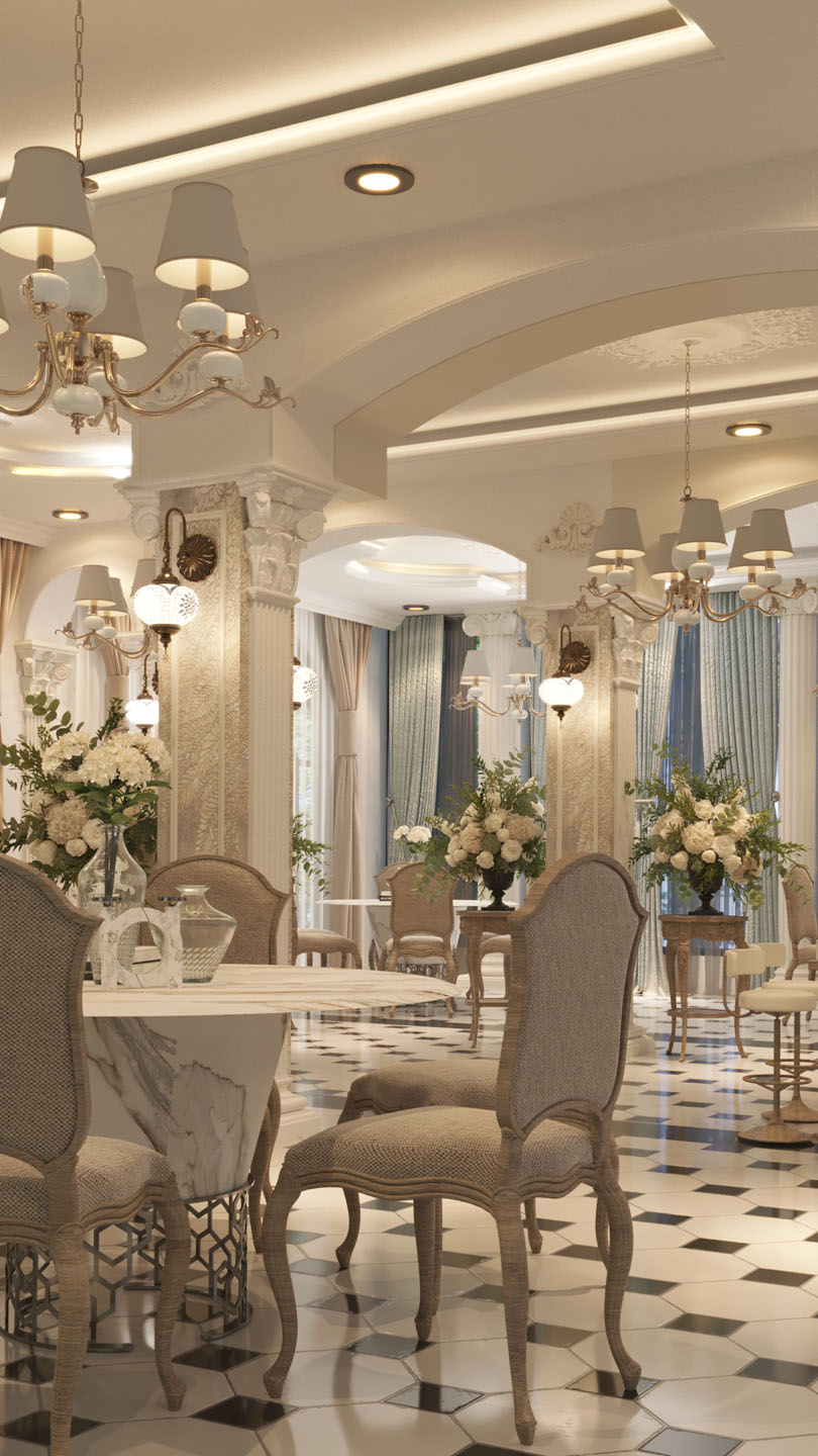 Elegant Classic Restaurant Design